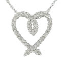 14k Gold 1/4ct TDW Diamond Heart Pendant