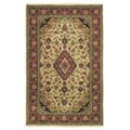 Hand-knotted Kirman Wool Runner (2'6 x 12')