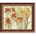 Cheri Blum Day Lily Garden Framed Art Print