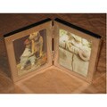 Chrome Bi-fold Picture Frame