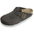 Betula Rock Mocha Suede Clog