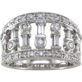 14k Gold 3/4ct TDW Diamond Fashion Ring