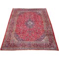 Iranian Kashan Hand-knotted Red Rug (9'6 x 12'10)