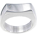 Sterling Silver High Polish Fashion Ring