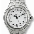 Ebel Type-E White Dial Silvertone Steel Watch