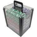 Clear 1000-pc Poker Chip Capacity Carrier