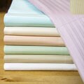 Twin Pinstripe 400 Thread Count Cotton Sheet Set