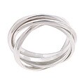 Sterling Silver Six Band Rolo Ring