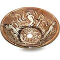 Fontaine Dancing Nymphs Glass Vessel Sink with Drain