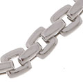 Stainless Steel 24-inch Cable Link Mens Necklace
