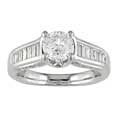 14k White Gold 1-1/2ct TDW Diamond Engagement Ring (G-I, SI2-I1)