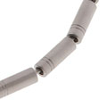 Men's Stainless Steel Adjustable Bead Necklace