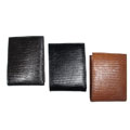 Signature Lizard Stamped Genuine Leather Wallet