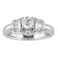 14k Gold 3/4ct TDW Diamond Engagement Ring (F-G, SI2-I1)
