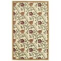 Hand-tufted Trail of Roses Wool Runner (2'9 x 14')