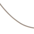 Platinum 18-inch Snake Necklace
