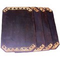 Wooden Placemat - Set of 4 (Ghana)