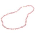 14k Gold Cultured Pink Freshwater Pearl Necklace (6.5-7 mm/ 16 in)