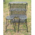 Lattice Cast Iron Three-shelf Pool Bar