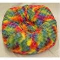 Furry Tie-dye Teen Beanbag Chair