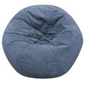 Blue Sueded Corduroy Adult Beanbag