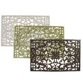 Large Cast Iron Rectangular Door Mat