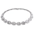 Heart-shaped Link Magnetic Stainless Steel Bracelet