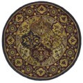 Hand-tufted Heritage Bakhtiari Wool Rug (3'6 Round)