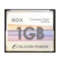 Silicon Power 80x Speed 1GB CompactFlash Card
