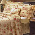 Antique Rose Cotton Quilt Set