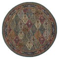 Hand-tufted Bakhtiyaar Wool Rug (8' Round)