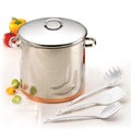Revere 12-quart Copper Bottom Pot with Kitchen Tools