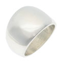 Sterling Silver Tapered Ring