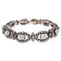 Edwardian 11ct TDW Old Mine Diamonds Bracelet (K, SI1)