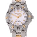 Charles Hubert 18K and Stainless Steel Women's White Dial Watch