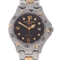 Charles Hubert 18k Gold & Stainless Steel Watch