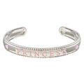 Silver 'Princess' Adjustable Baby Cuff Bracelet