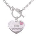 Sterling Silver Little Princess Toggle Necklace