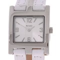 Pierre Lannier Women's Square White Strap Watch
