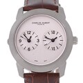 Charles Hubert Men's Dual Silver Subdial Watch