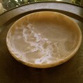 Matte Alabaster Plate (Egypt)