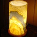 Alabaster Large Hurricane Lamp (Egypt)