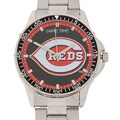 Cincinnati Reds Coach Series Stainless Steel Watch