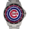 Chicago Cubs Men's Coach Series Steel Watch