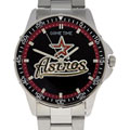 Houston Astros Men's Coach Series Steel Watch