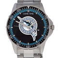 Florida Marlins Men's Coach Series Steel Watch