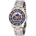 New York Mets Coach Series Stainless Steel Watch
