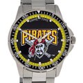 Pittsburgh Pirates Men's Coach Series Steel Watch