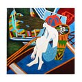 Handmade Art 'Hair' Lacquer Painting (Vietnam)
