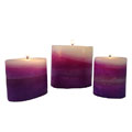 Purple Magic Candles - Set of 3 (Indonesia)